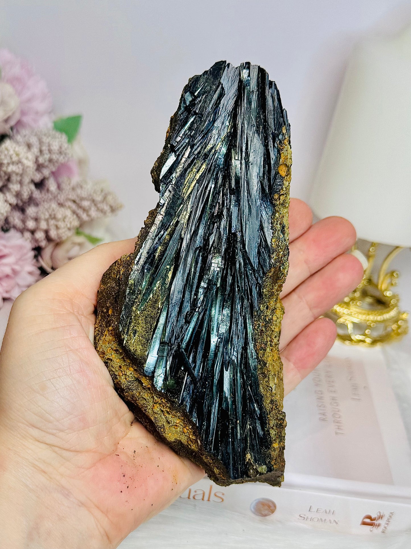 A Collectors Piece ~ Rare Large Vivianite Specimen 14cm 548g