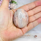 Pink Aragonite Palm Stone