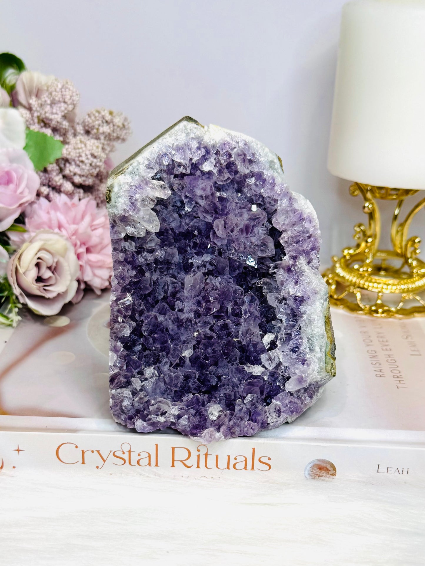 Large Amethyst Cut Base Cluster 11cm 800g