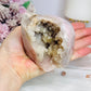 Large Natural Pink Amethyst Druzy Freeform 424g