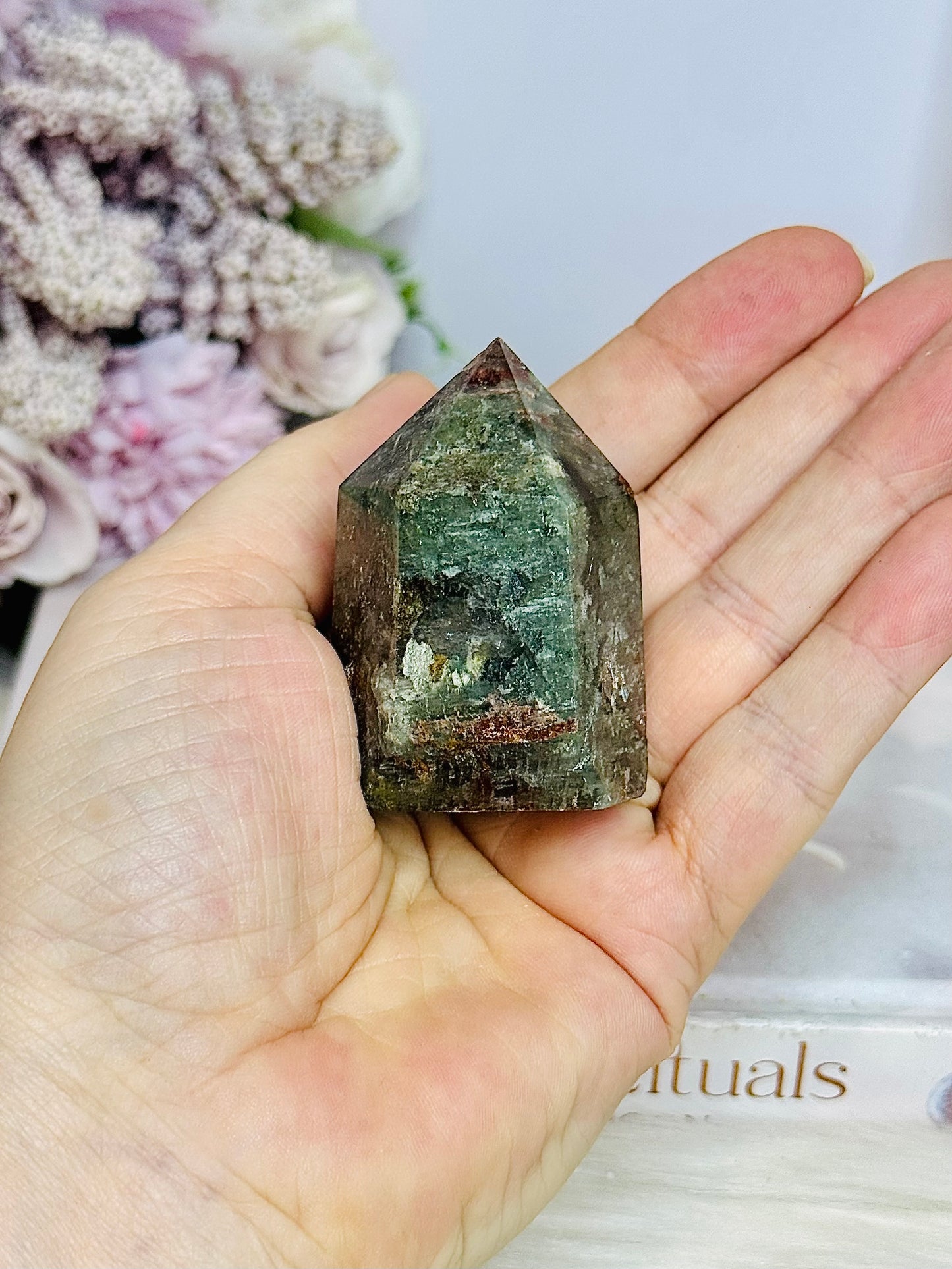 Garden Quartz | Lodolite Chunky Tower 6cm