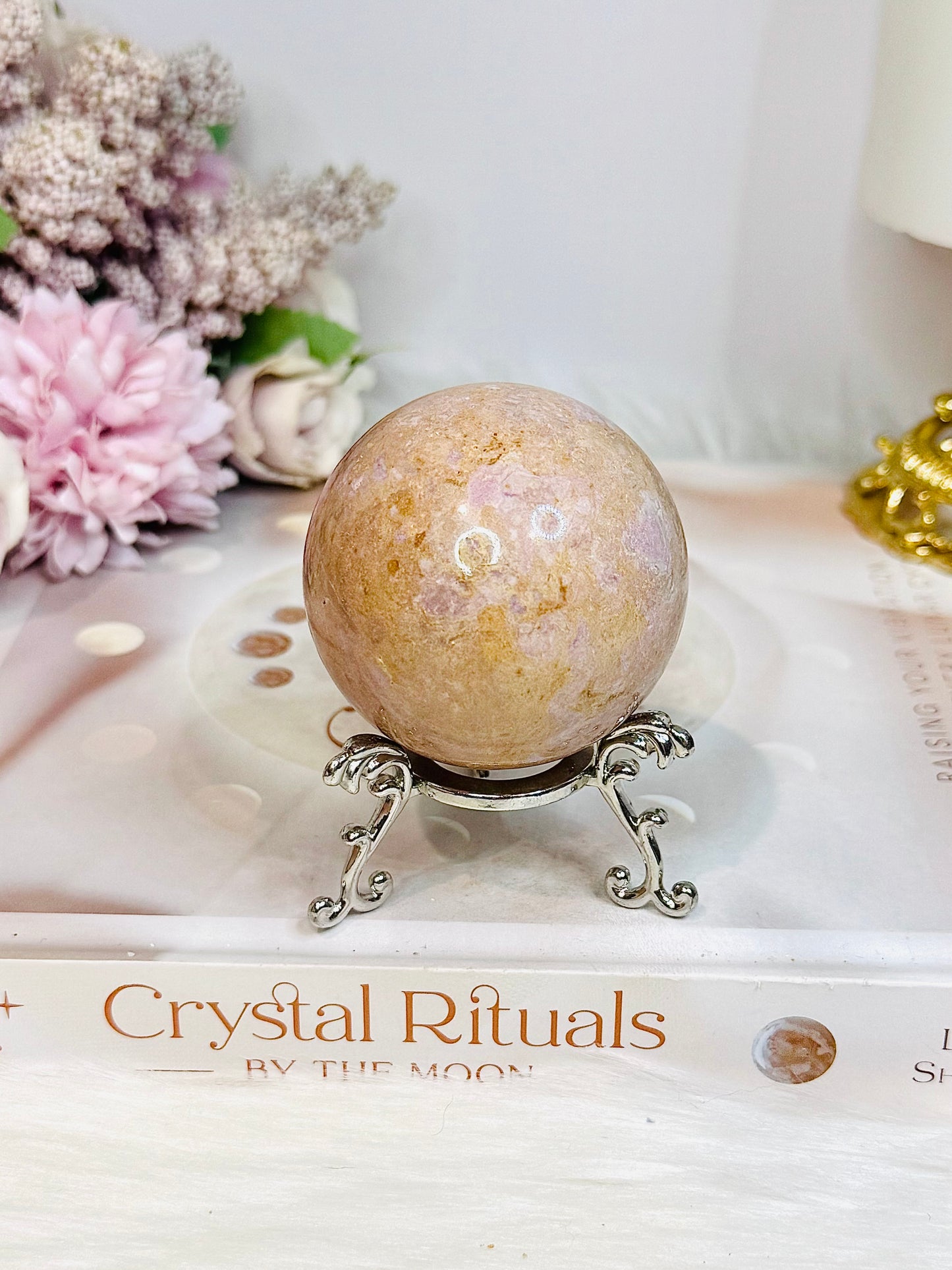 Phosphosiderite Sphere On Stand 188g