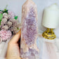 Large Pink Amethyst Druzy Tower 17.5cm 753g