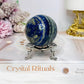 Lapis Lazuli Sphere On Stand 244g