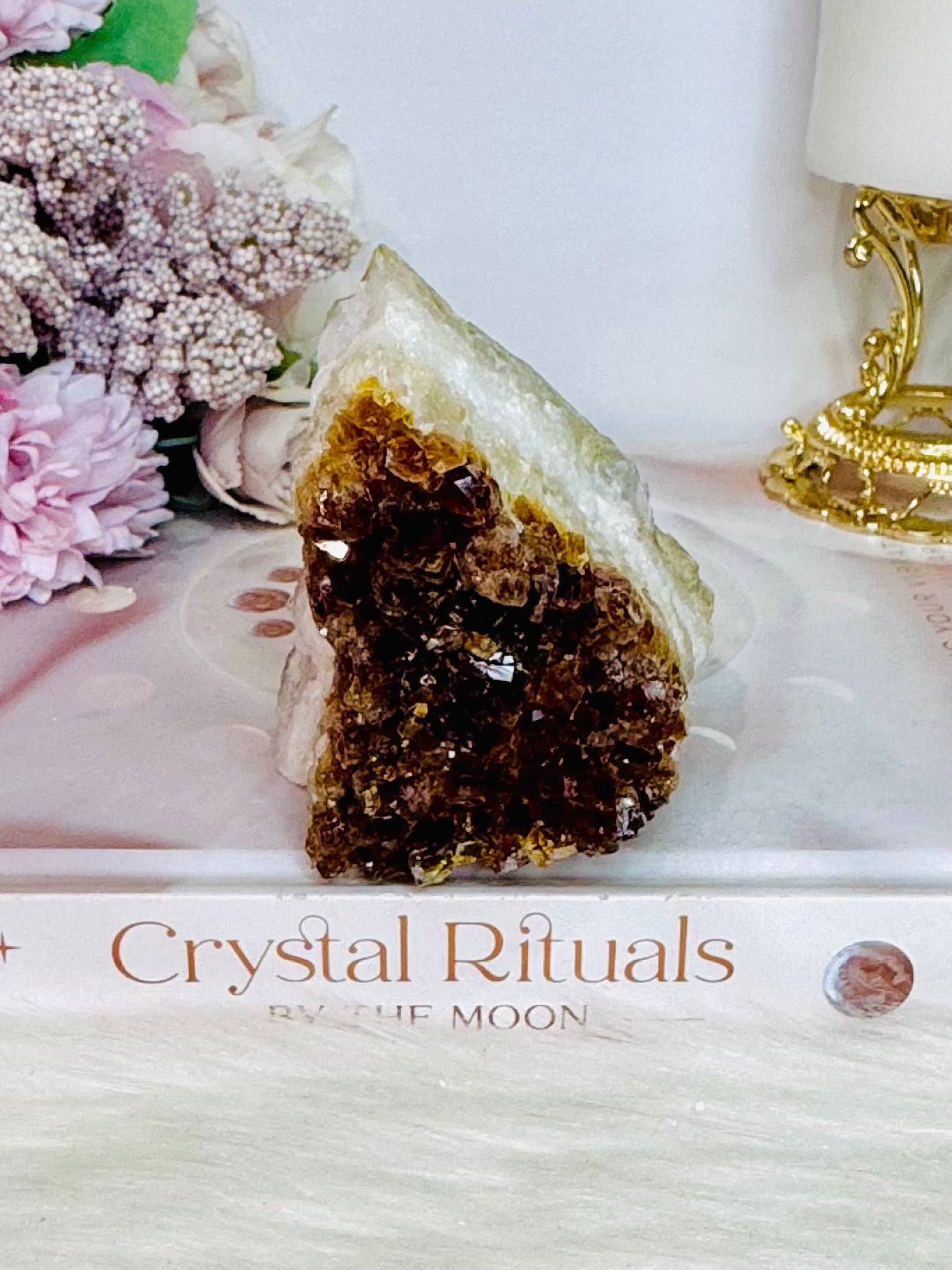 Citrine (Heat Treated) Cluster 267grams