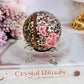 My Favourite!!!! Incredible Pink Leopard Skin Jasper Sphere on Stand 6.5cm