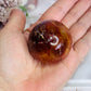 Carnelian Sphere on Small Stand 5cm