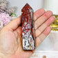 Mexican Lace Druzy Agate Tower 10.5cm