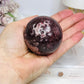 Red Jasper Sphere on Stand 264g
