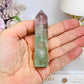 High Grade Fluorite Tower with Rainbows 8cm