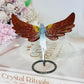 Red Jasper Angel Wings 10cm