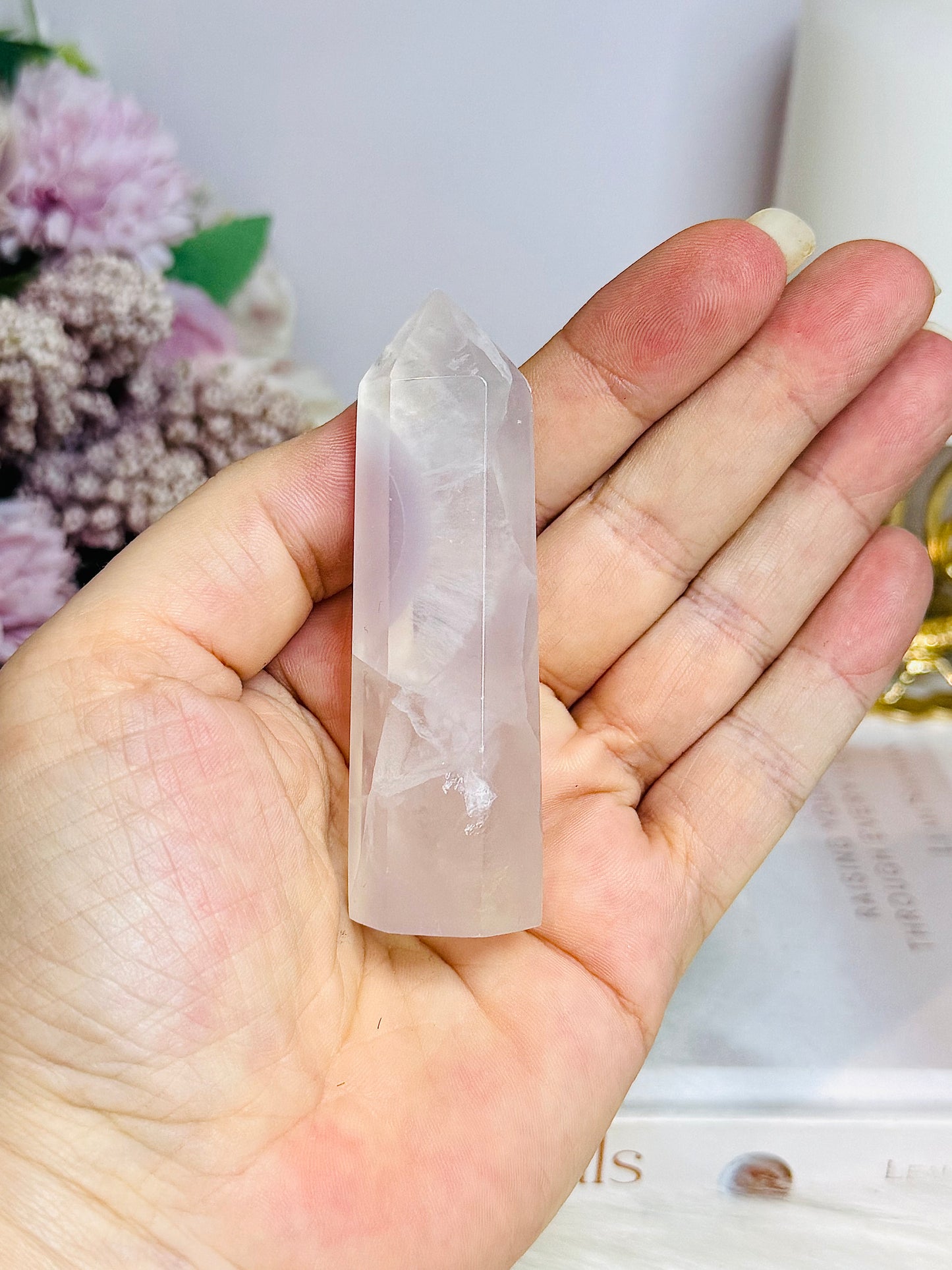 Pastel Fluorite Tower 8cm