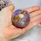 Crazy Lace Amethyst Sphere on Stand 201g