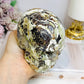 Large Money Agate Druzy Skull 751g