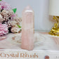 Rose Quartz Tower 9.5cm