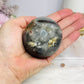 Druzy Agate Sphere on Stand 228g