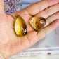 Beautiful Small Set ~ Citrine Freeform with Citrine Heart