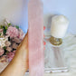 Supports Self Love ~ Huge Incredible Natural Rose Quartz Carved Tower | Generator 27.5cm 1.34KG