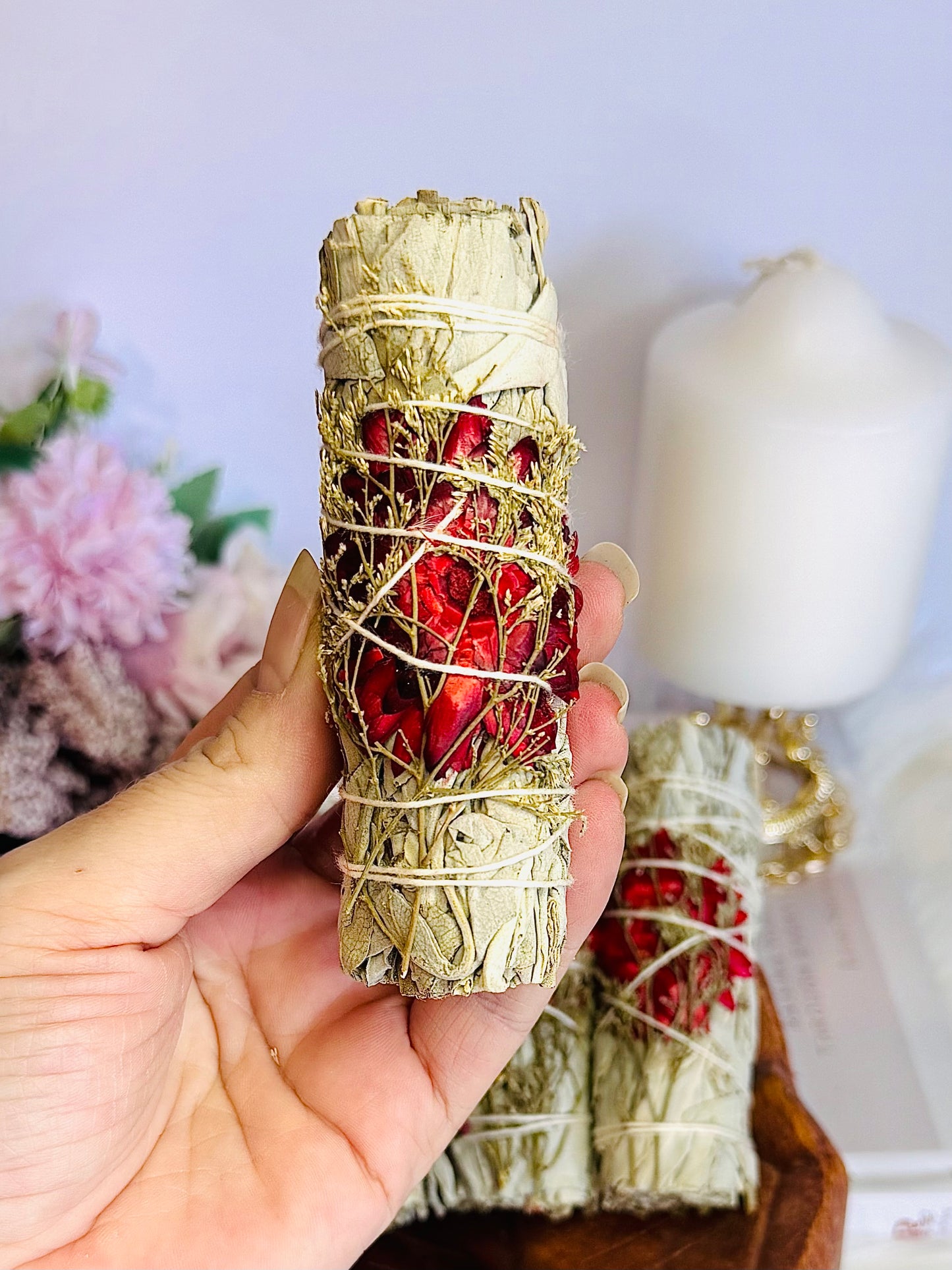 Passion White Sage 10cm Smudge Stick $18 each