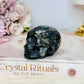 Larvikite Carved Skull 5.5cm