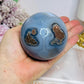 Volcano | Football Agate Sphere On Stand 546g