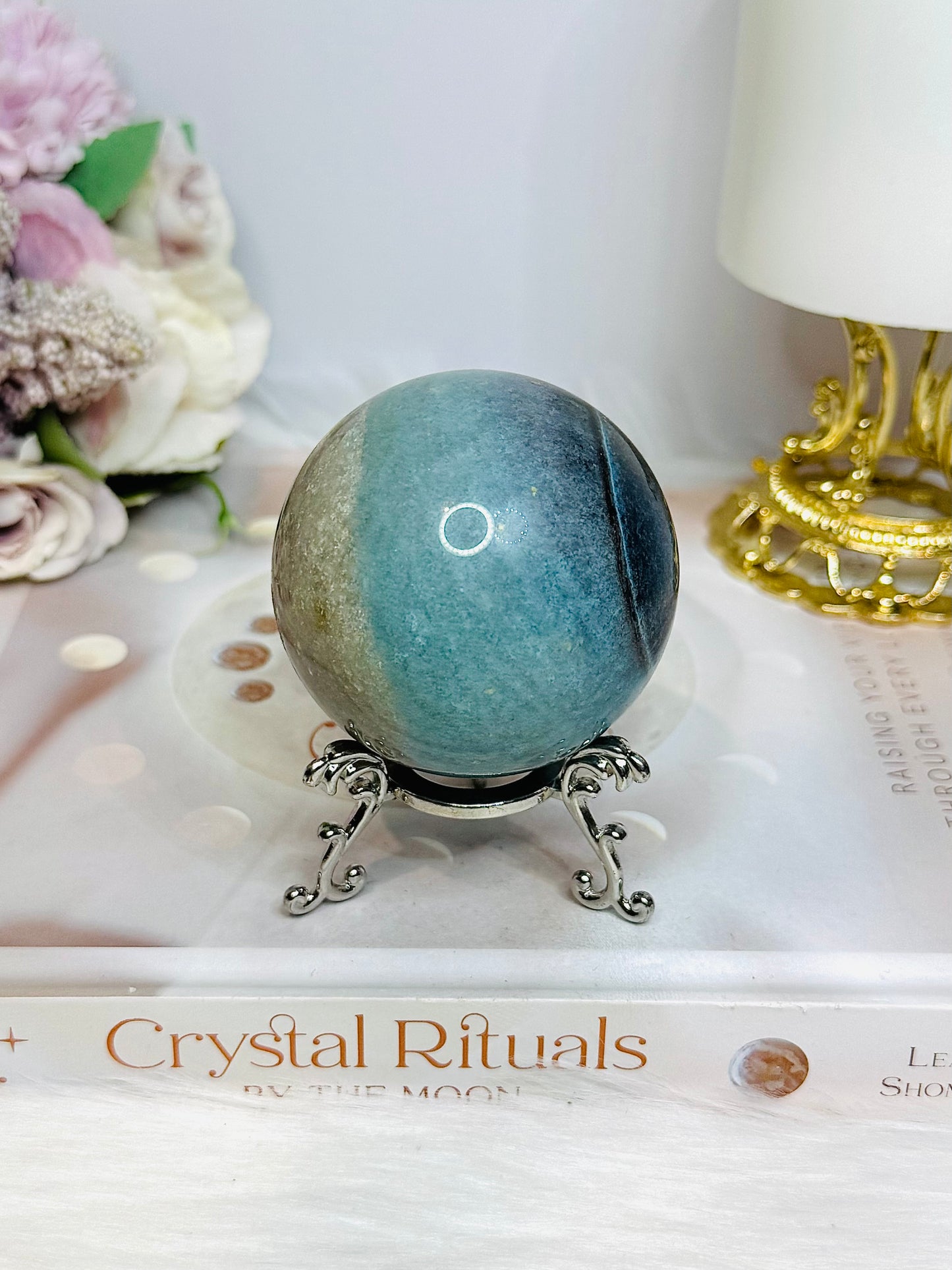 Trolleite Sphere on Stand 301g