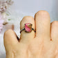 Rhodonite Adjustable Ring