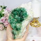 Natural Green Cubed Fluorite Specimen 640g