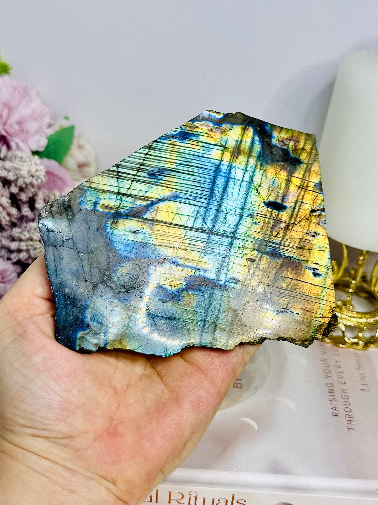 Labradorite Slab 12cm