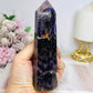 Large Dream | Chevron Amethyst Tower 14cm