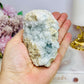 Natural Blue Celestite Specimen Cluster 410g
