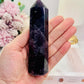 Purple Fluorite Chunky Tower 12.5cm