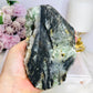 Large Green Cubed Fluorite Sugar Druzy Specimen on Matrix 15cm 777g