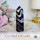 Chevron | Dream Amethyst Tower 9cm