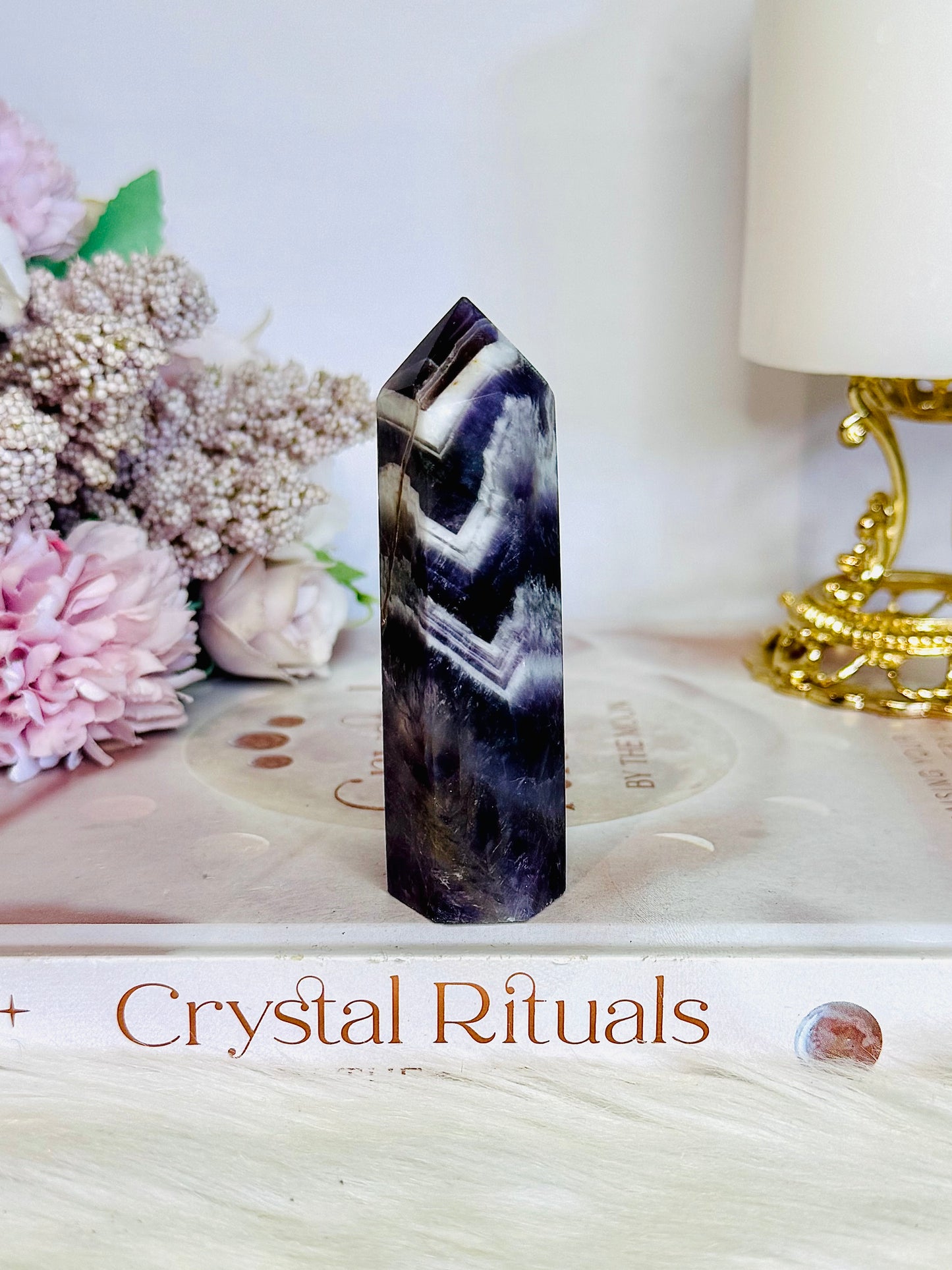 Chevron | Dream Amethyst Tower 9cm