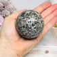 Agate Sphere On Stand 308g