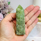 Druzy Prehnite Tower 9cm