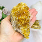 Cubed Yellow Calcite Specimen 12.5cm 351g