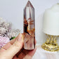 High Grade Fire Quartz Tower 9.5cm