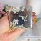 Green Flower Agate Pyramid 7.5cm