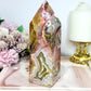Large Mexican Lace Agate Chunky Tower 16cm