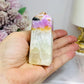 Pink Aragonite Tower 7cm 141g