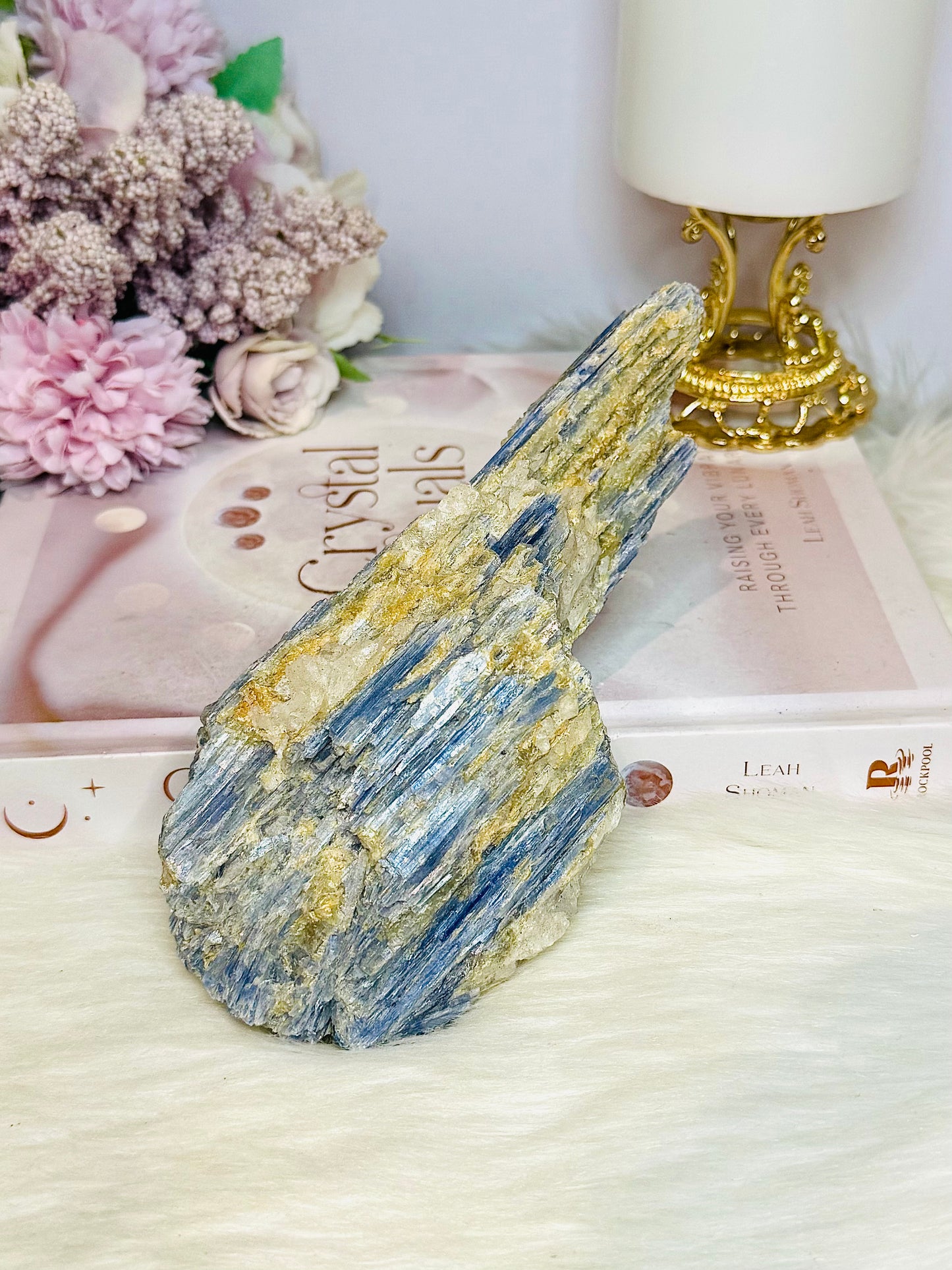Natural Large Blue Kyanite Specimen 17cm 522g