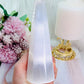 Absolutely Gorgeous Tall 15cm Selenite Obelisk | Tower