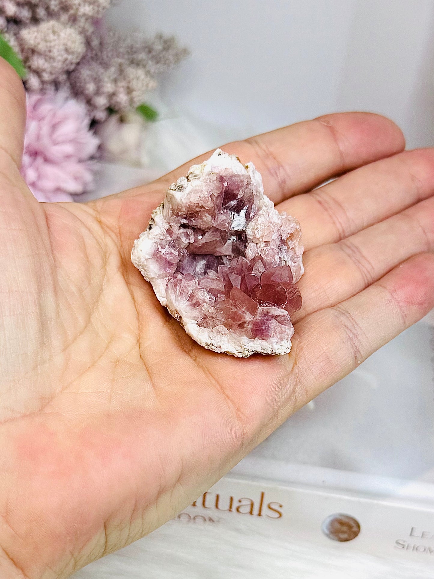 Pink Amethyst Geode