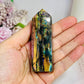 High Grade Labradorite Tower Full of Flash 8.5cm