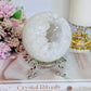 High Grade Absolutely Incredible Large Clear Quartz Druzy Sphere From Brazil 845grams