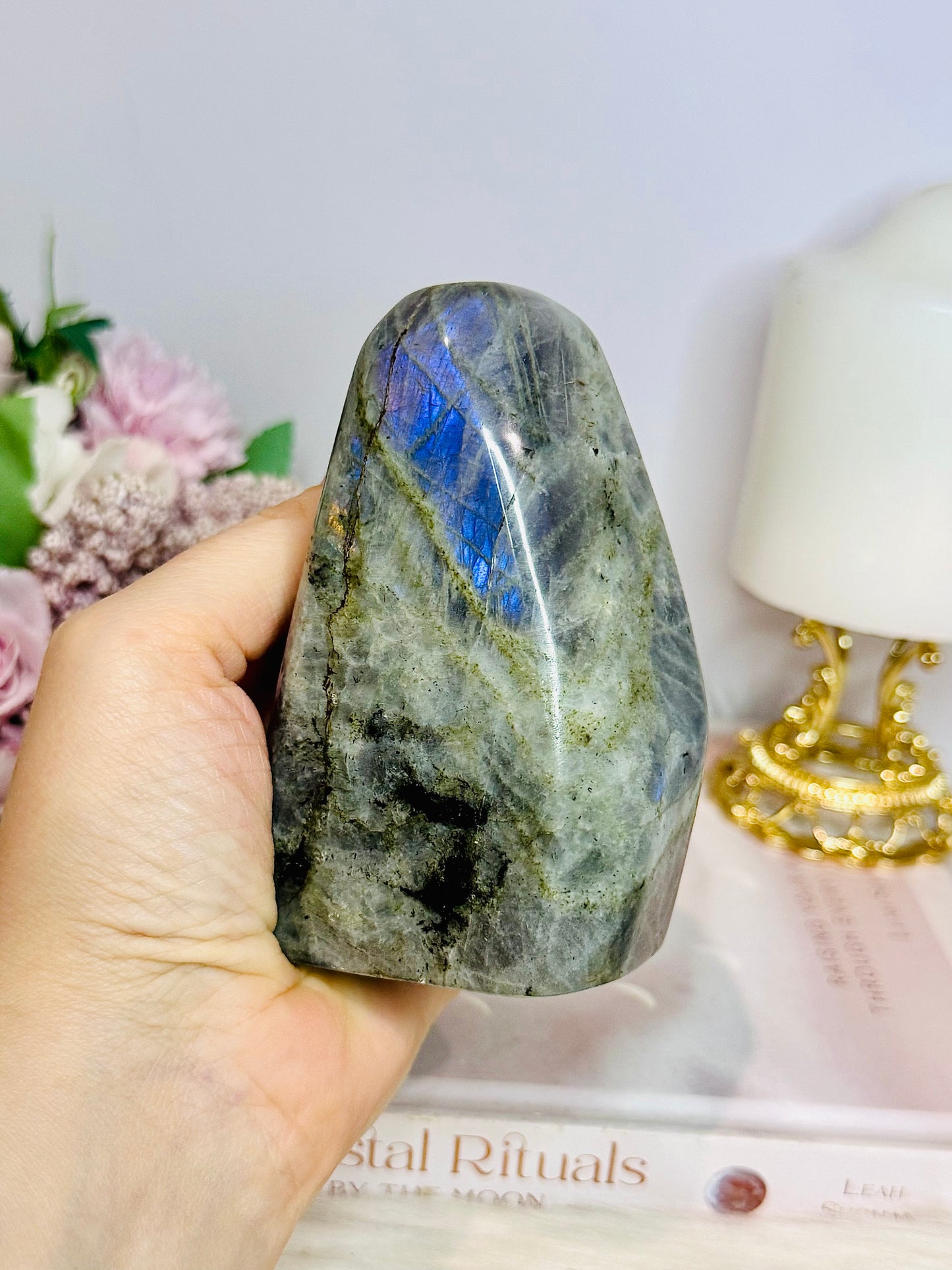 Natural Labradorite Freeform 11cm 381grams