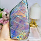 Double Sided Magic ~ Large Natural Polished Labradorite Freeform Full of Flash Both Sides 15cm 756grams