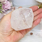 Clear Quartz Polished Freeform with Rainbows 234g